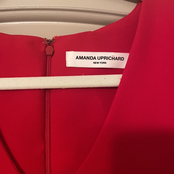SOLD | Amanda Uprichard Red Dress - Picture 3 of 6